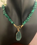 MALACHITE NECK
