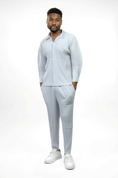 Men's Long Shirts Gray
