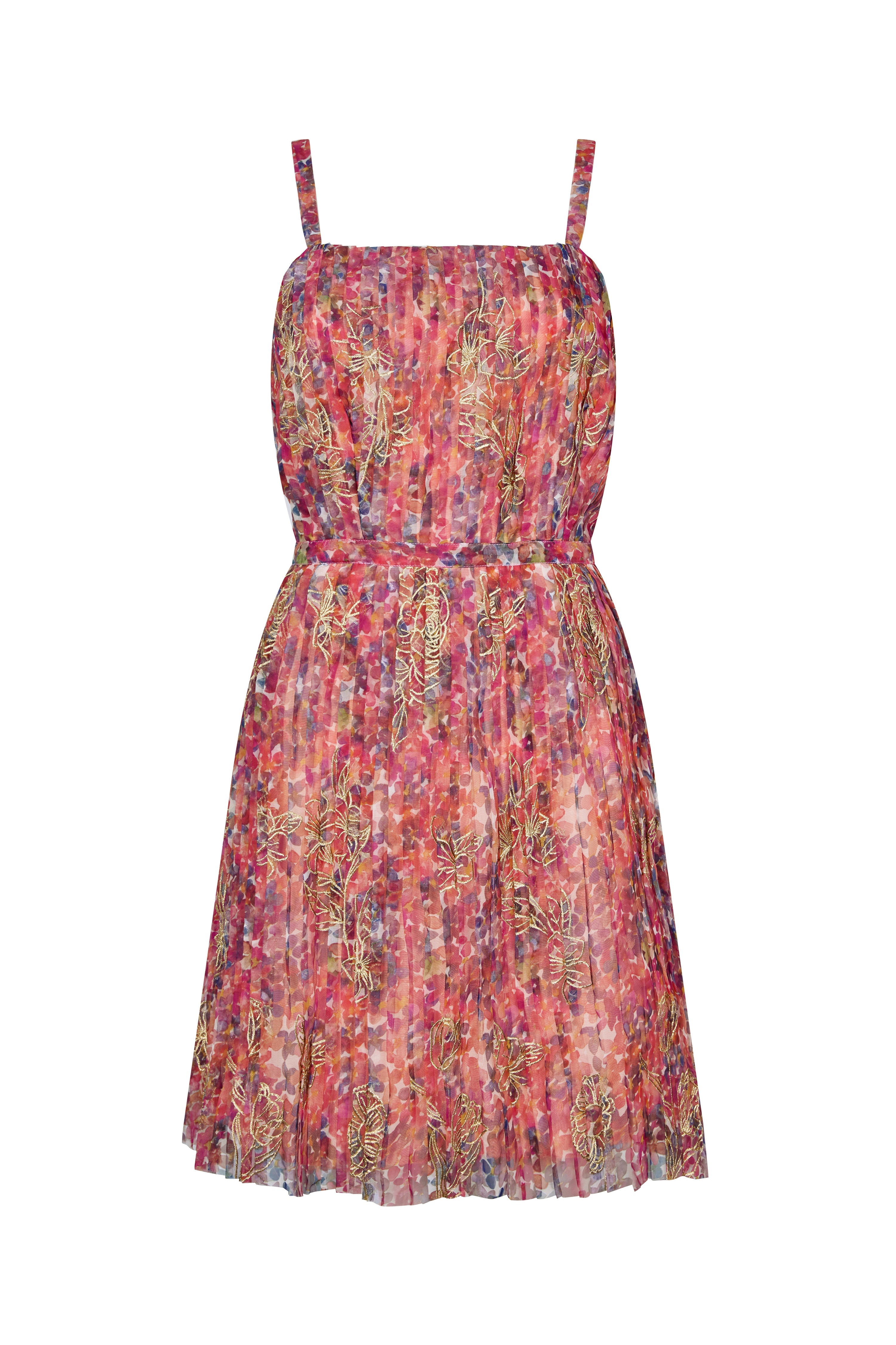 Iris Pleated Dress