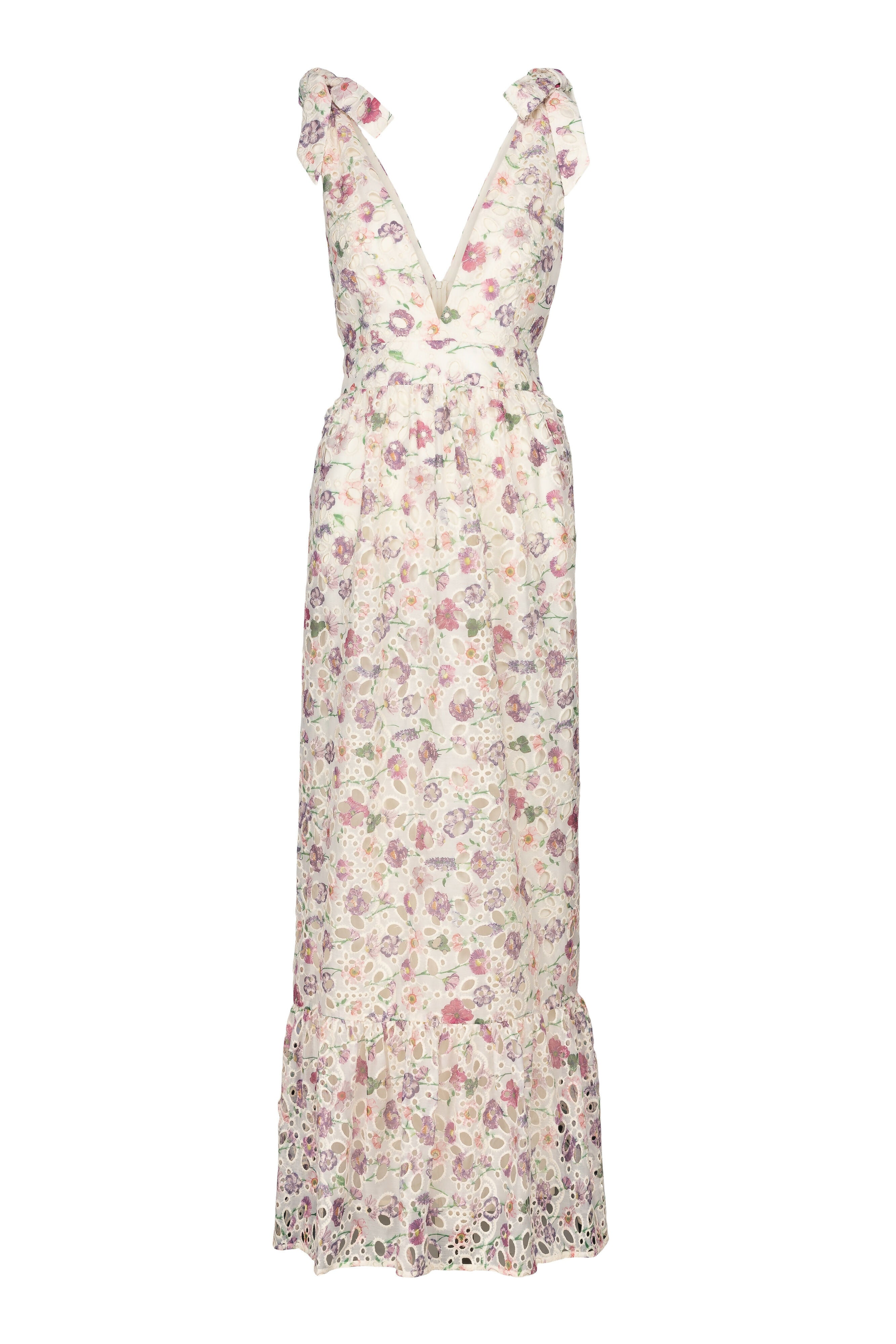 TULIP MAXI DRESS V NECK