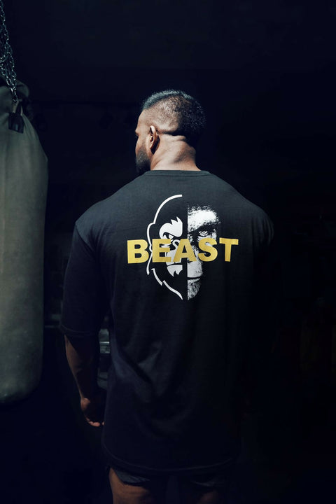 TGAS Beast Oversized Tee - Black