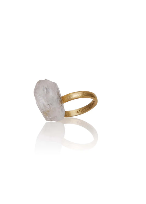 KARR CRYSTAL GEMSTONE RING 6