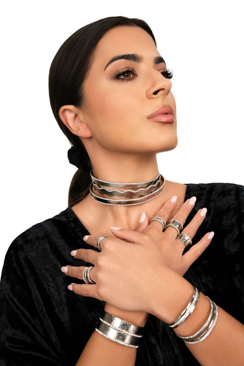Celeste Duo Line Cuff