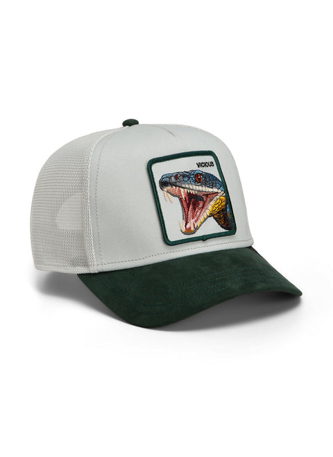 Goorin Bros Suede Snake Trucker Cap