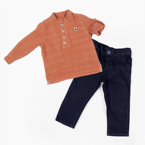 MINIFACE Little Gentleman Henley Set