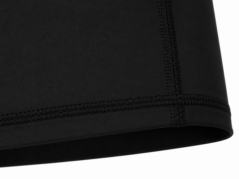 Black Rashguard Shorts Sleeve