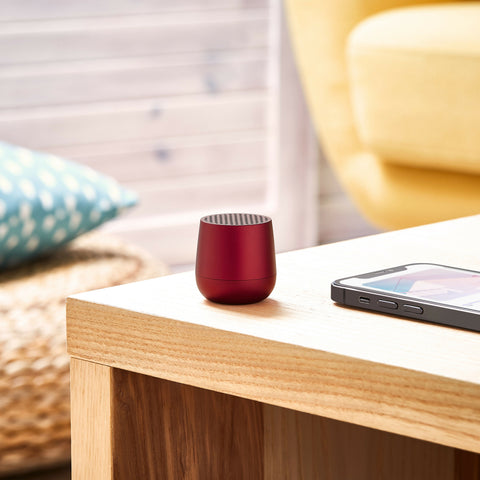 LEXON MINO + - SPEAKER - DARK RED