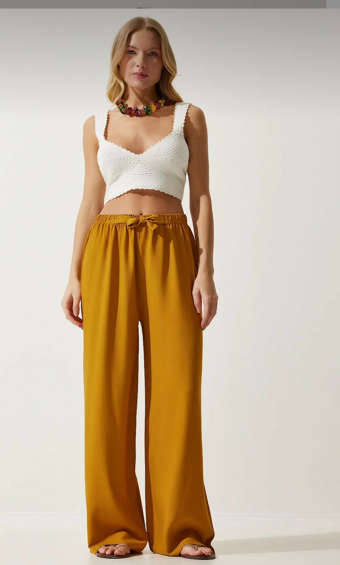 MY PEANUT Seyma Pants in Camel