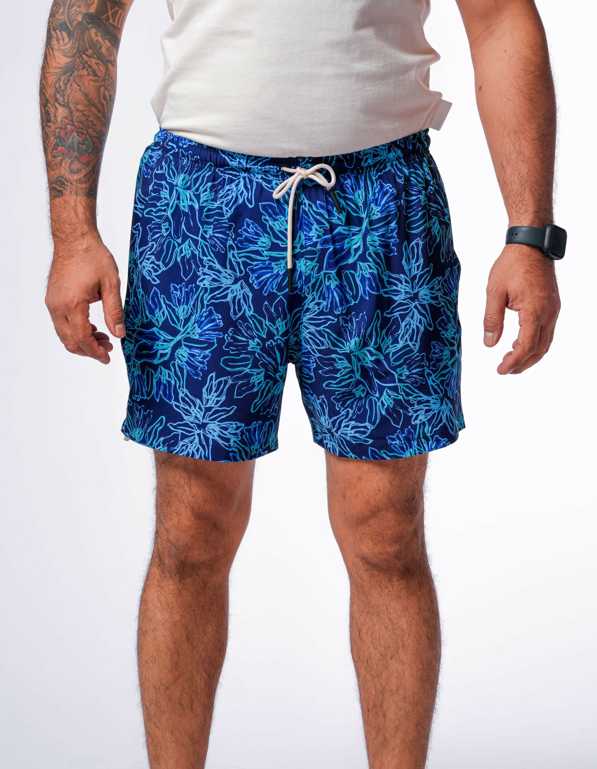 Electro Luminescent Printed Shorts