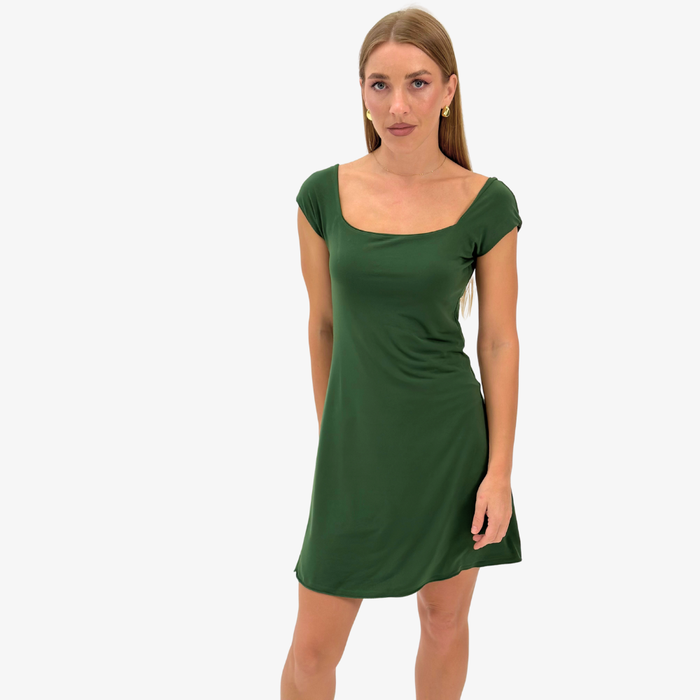 Gigi - mini dress bouteille