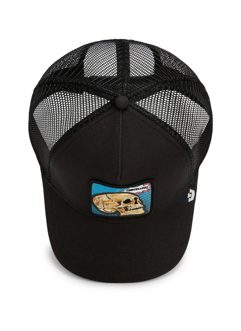 Goorin Bros POPArt Cancelled Skull Trucker Cap