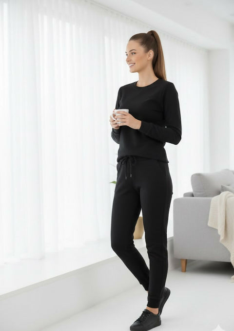 RUBBERIZED LOGO SHIRT & JOGGER SET