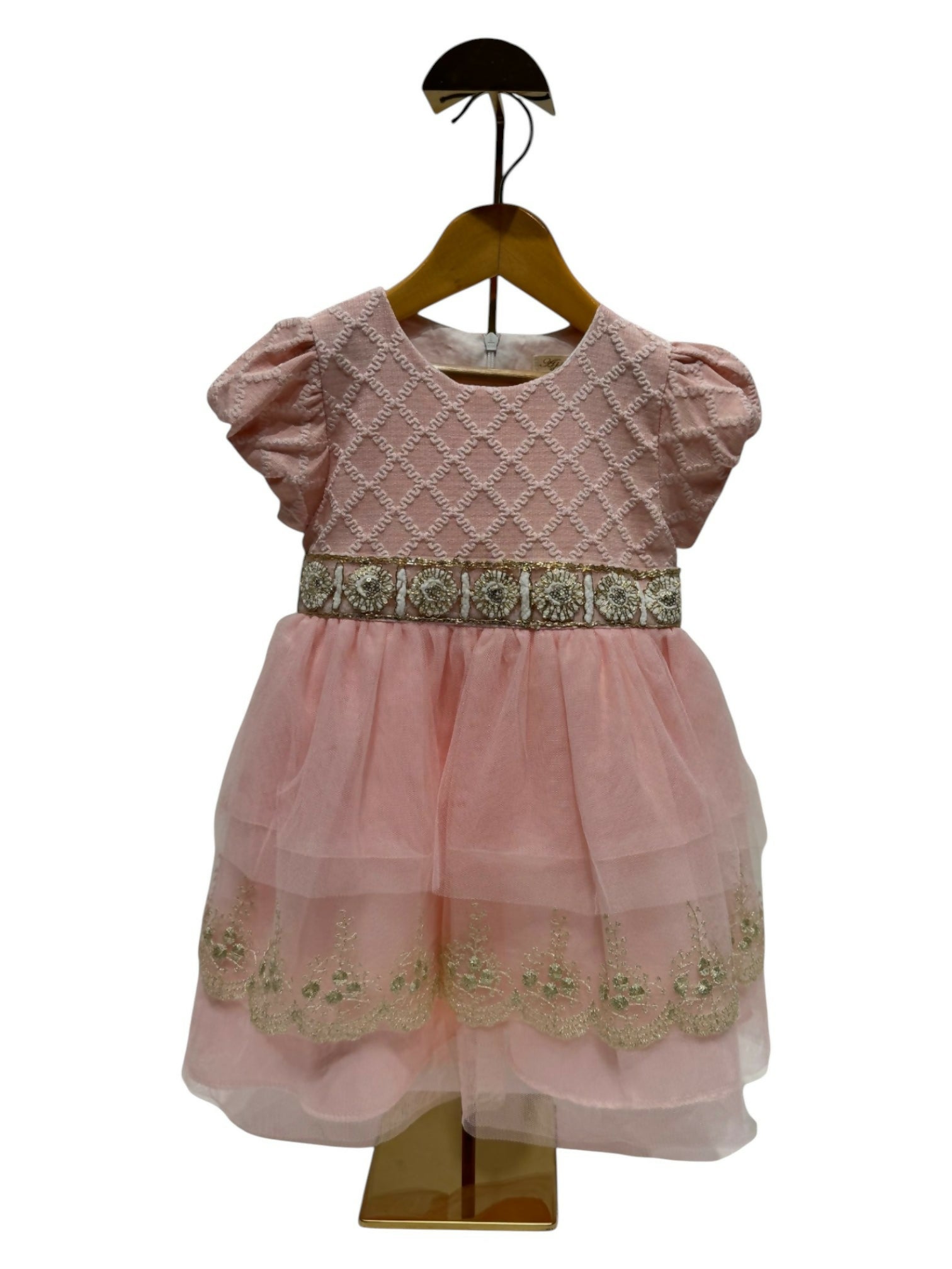NINA PEACH DRESS SET
