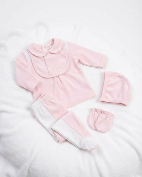 MAISON BEBE Pia Newborn Set in Pink