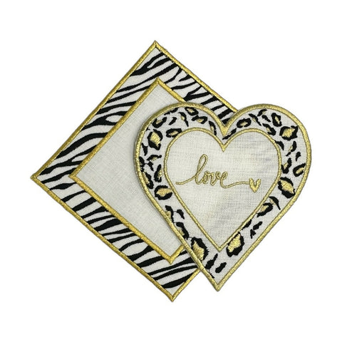 LOVE AND MADNESS COCTAIL NAPKIN SET