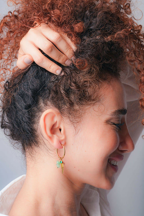 Charm earrings