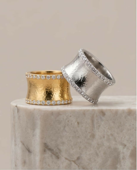 Imperial Crown Handmade Gold Ring