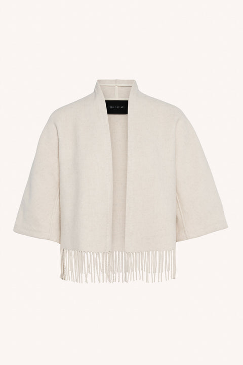 Keyla Lambswool Jacket_cream