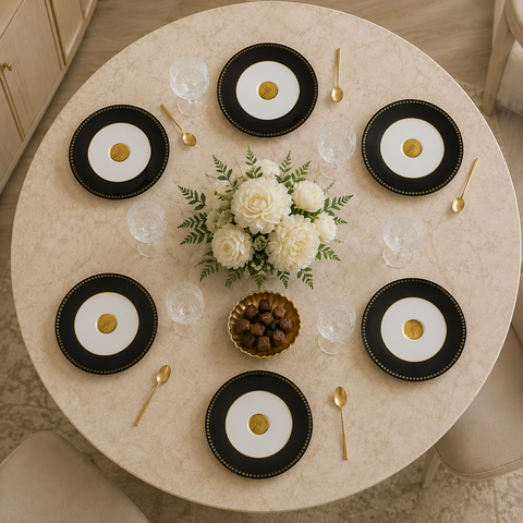 Aurora Ceramic Plate set