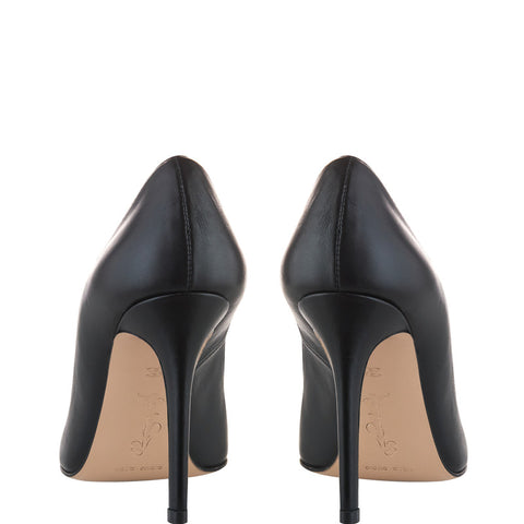 Magnolia in Black Nappa high heels