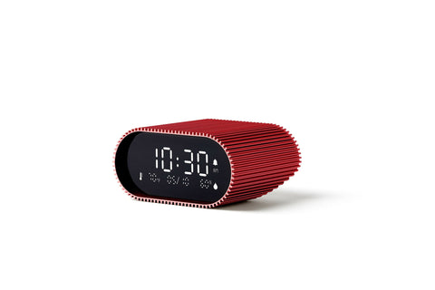 LEXON RAY CLOCK - SANGUINE RED