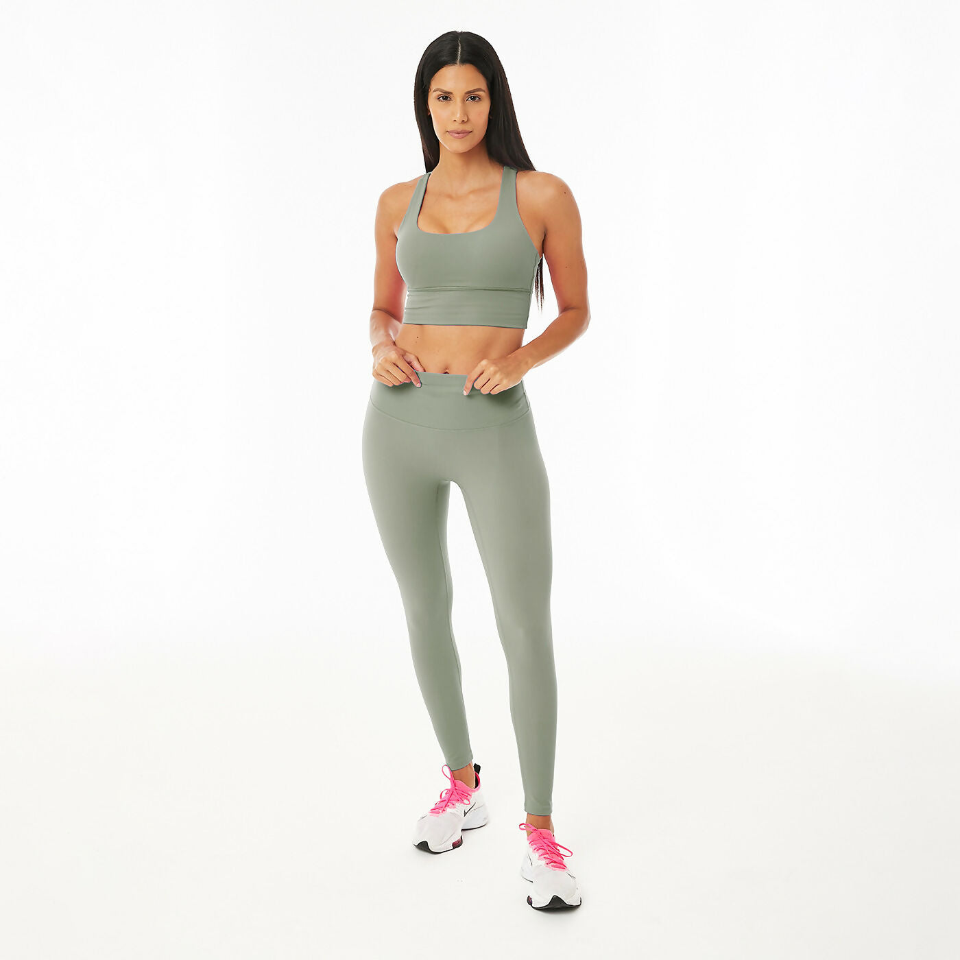 Mohuki Olivia High Waisted Legging - Stone