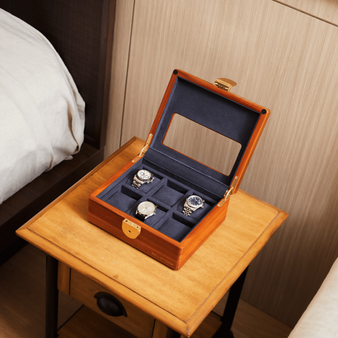 Jarwique 6 Fingerprint Signature Lock – Watch Box / Case