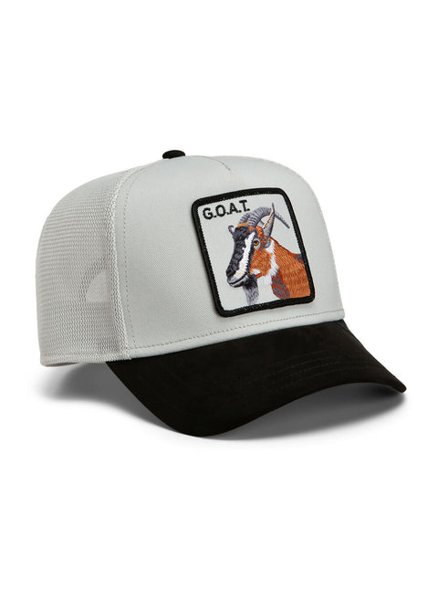 Goorin Bros Suede Greatest Goat Trucker Cap
