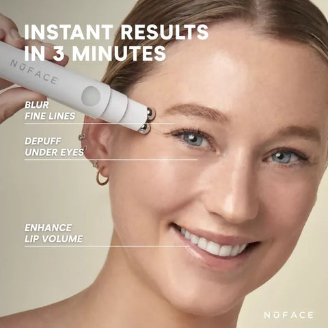 NuFACE FIX Line Smoothing Device (NEW FORMULA & 0.5oz/15ml SERUM)