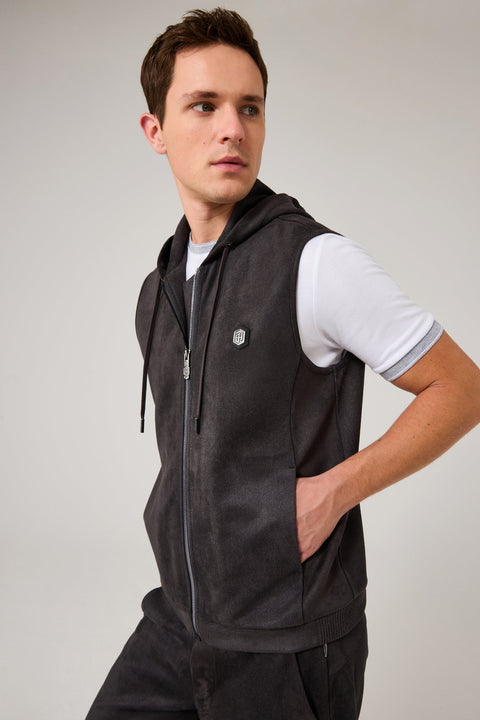 The Titanium Sleeveless Jacket