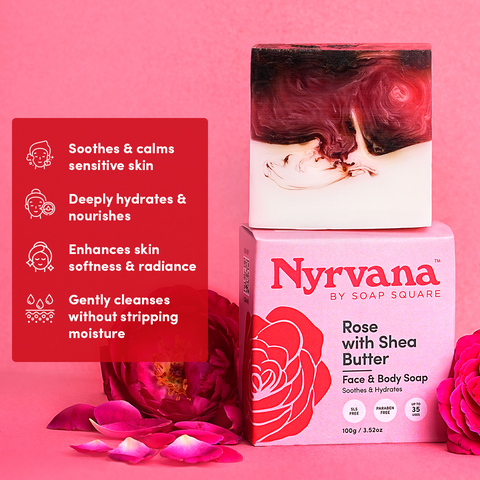 Rose with Shea Butter Soap
