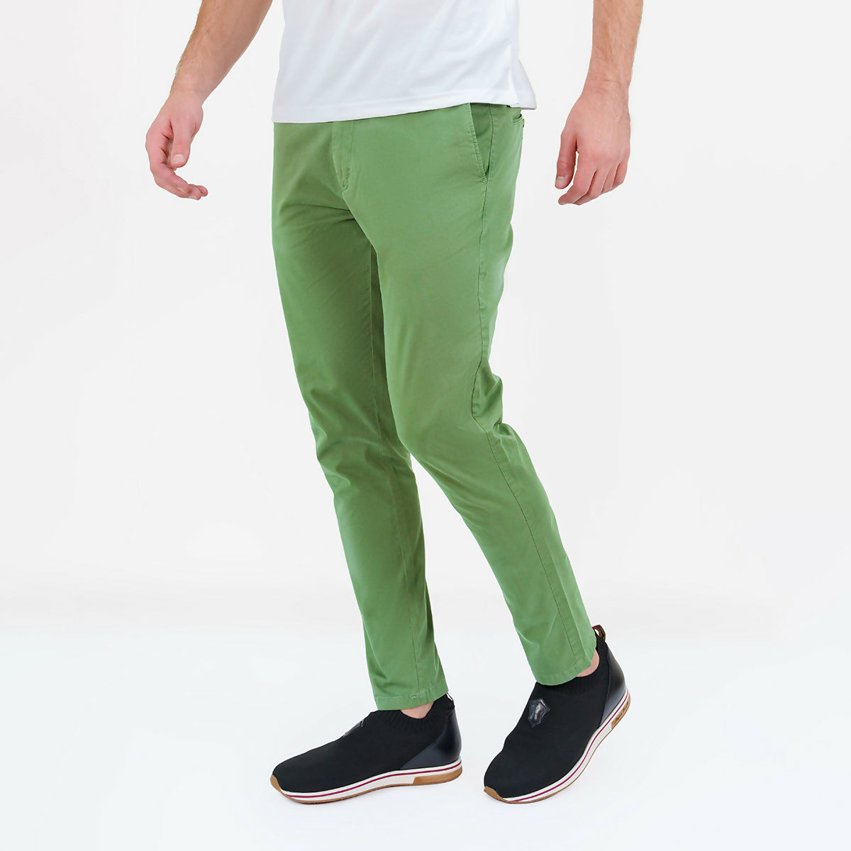 Via Milano Trouser Olive