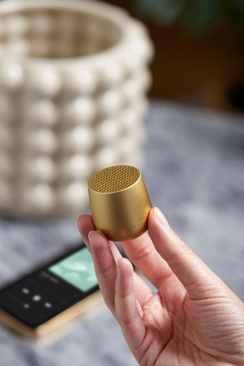 LEXON MINO + - SPEAKER - GLOSSY YELLOW