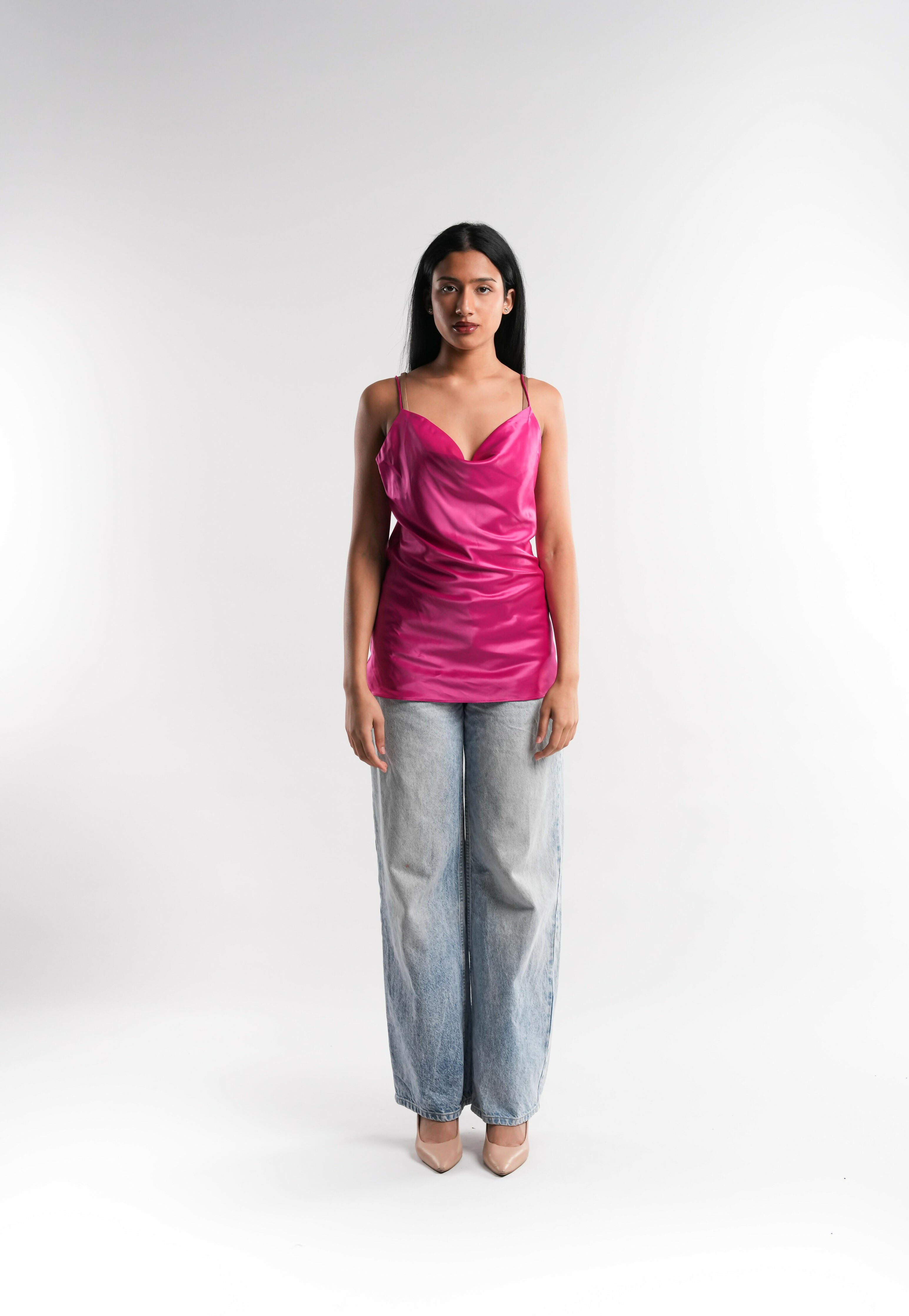 Magenta Top