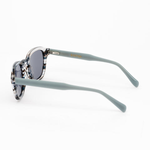 Evoke Sunglasses | Blue Frames & Grey Lenses