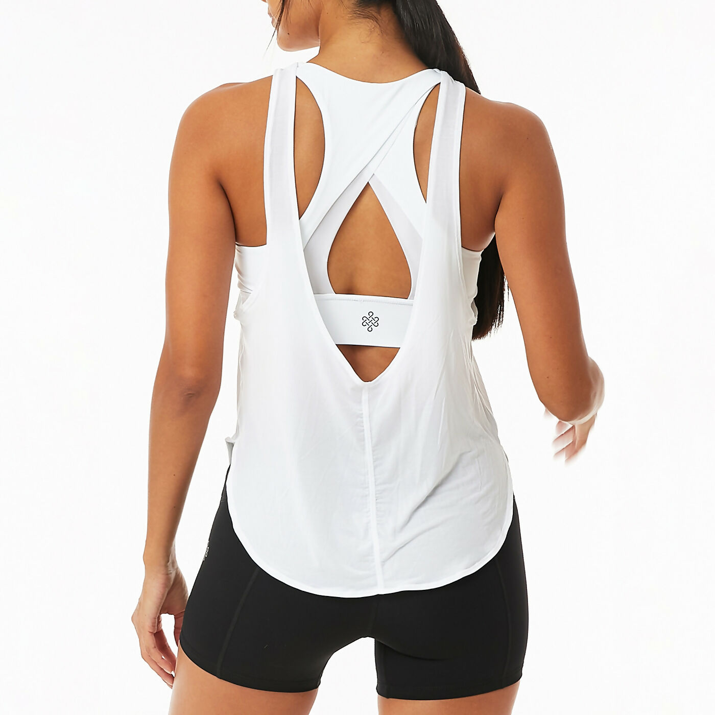 Mohuki Henna Built In Bra Top - White