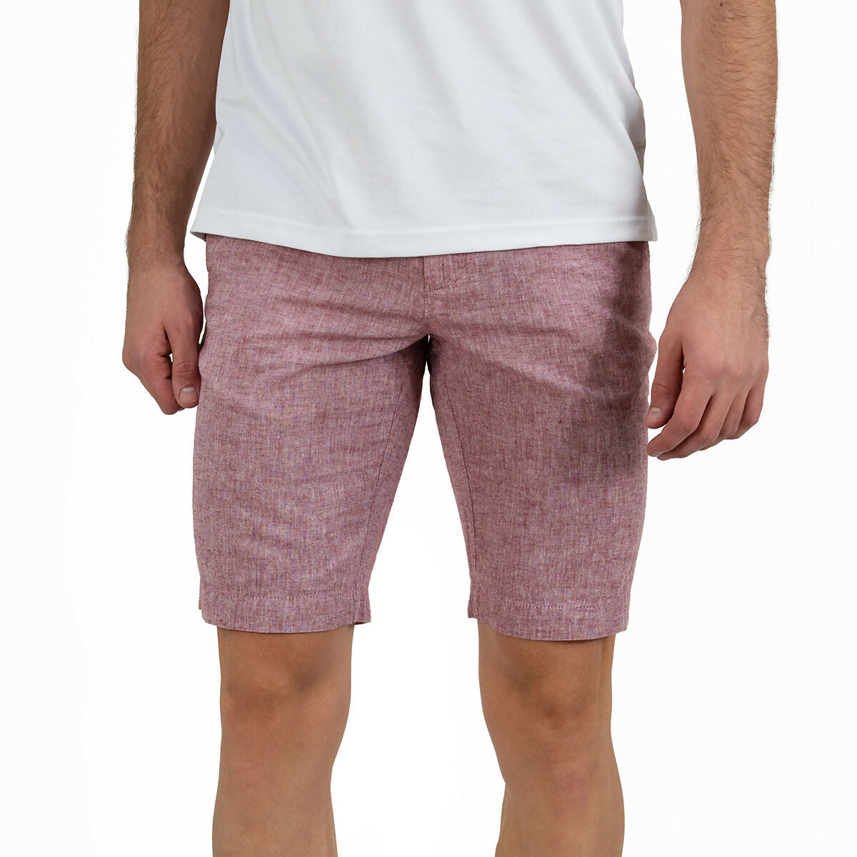 Via Milano Linen Shorts Grosy Grape