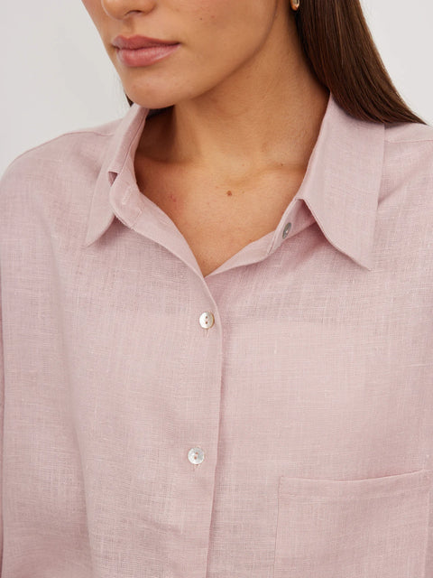 Oversized Linen Shirt