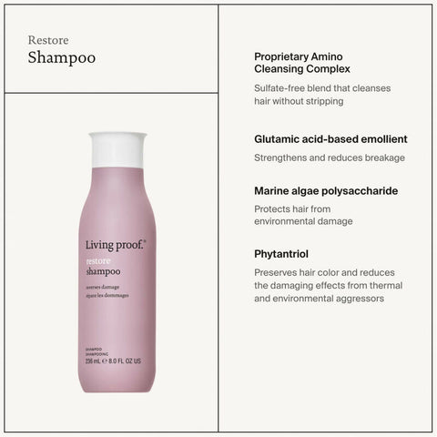 Living Proof Restore Shampoo 236ml