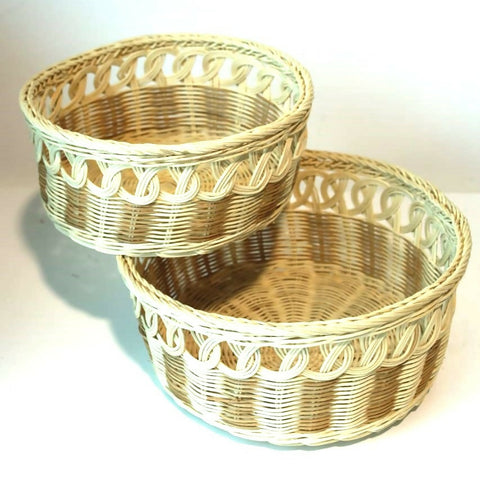 susarts handmade rattan basket