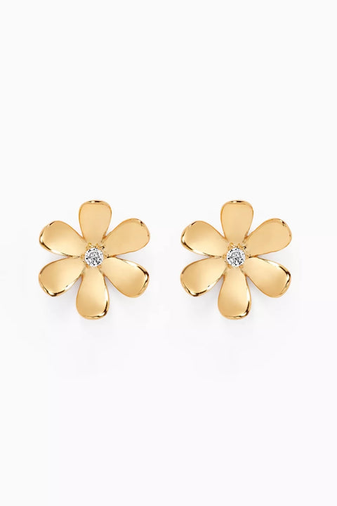 DAISY STATEMENT STUDS- GOLD