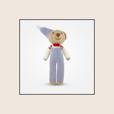 Bear Crochet Doll handmade.