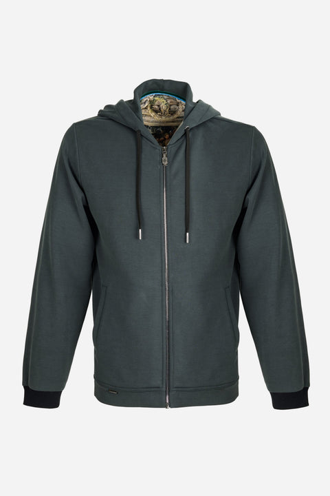 The Green Hooded Jacket