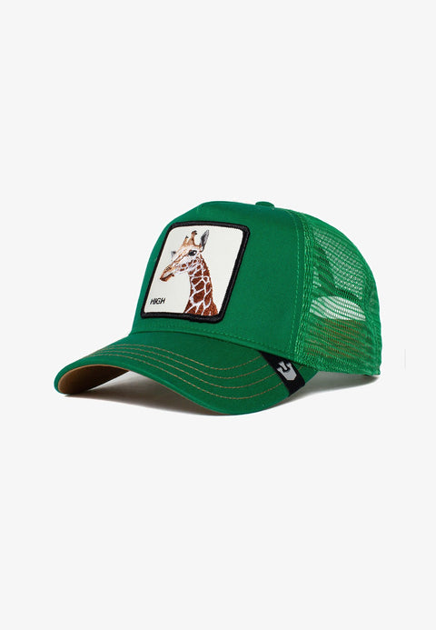 The Giraffe Trucker Hat Green