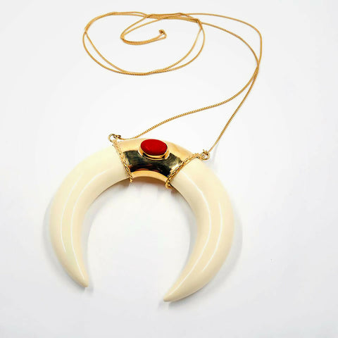 Aurora Crecent Necklace