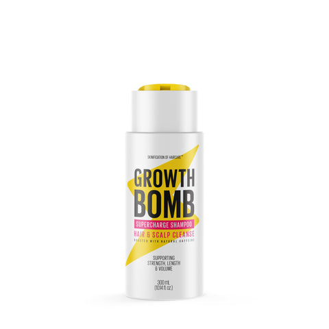 Growth Bomb - Supercharge Shampoo - Hair & Scalp Cleanse - 300ml
