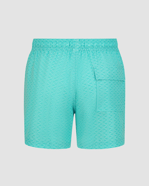 Teal Tides Swim Shorts