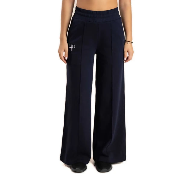 Terry Palazzo Pant - Salma Navy