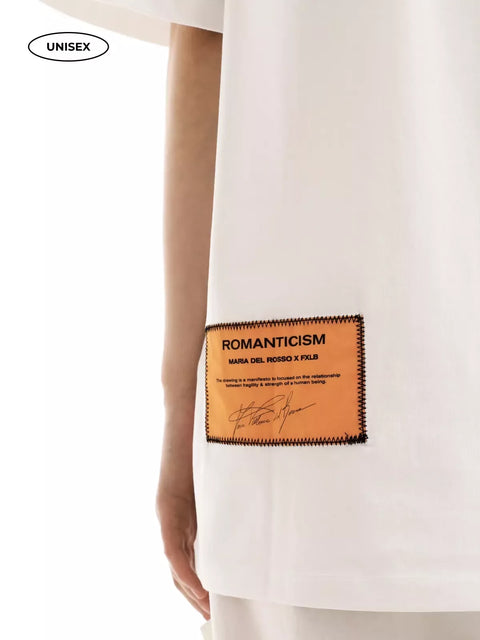 White Tee "Romanticism" X MVDR