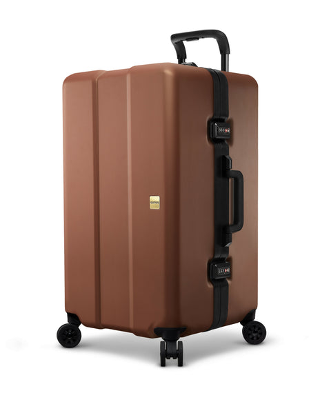 OUMOS 92L Container - Durable and Stylish Luggage Golden Bronze